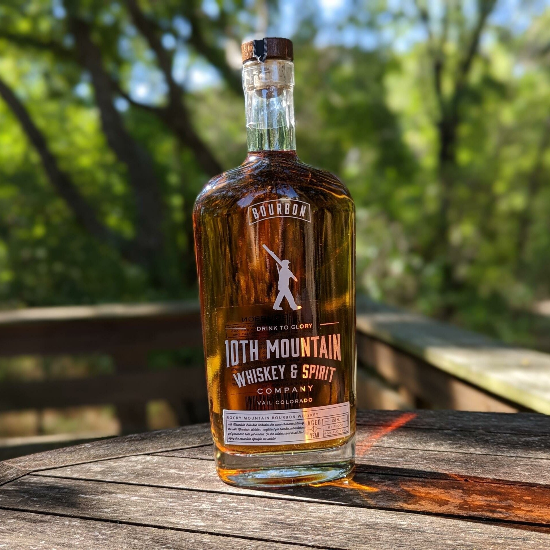 Product Detail  10th Mountain Whiskey & Spirit Company Bourbon Whiskey