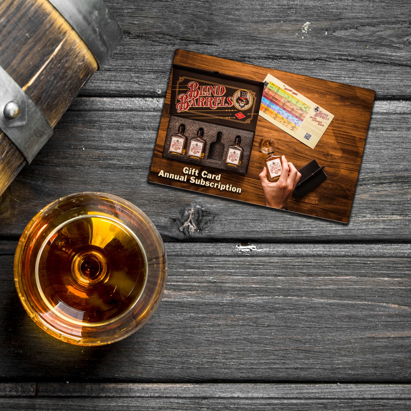Blind Barrels Whiskey Subscription - Annual Gift Card