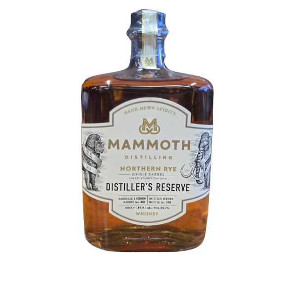 Mammoth 18 Year Northern Rye - Distiller Reserve - Cherry Bounce Finished