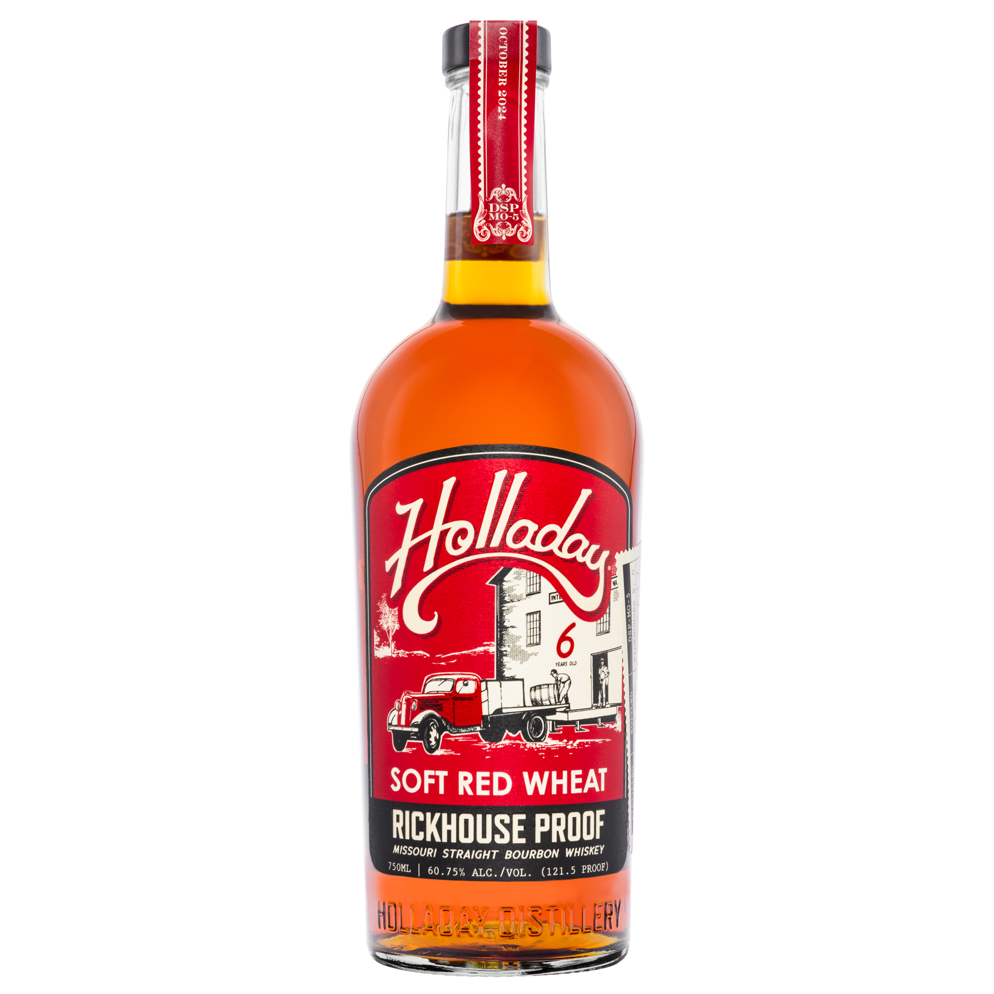 Holladay Soft Red Wheat Missouri Straight Bourbon Whiskey - Rickhouse