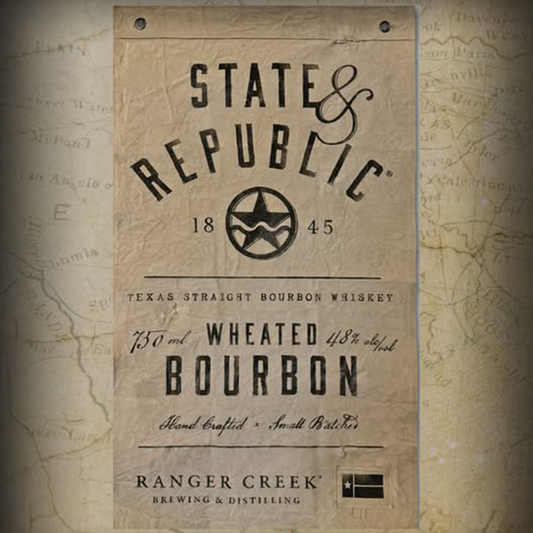 State & Republic Wheated Texas Straight Bourbon Whiskey - Ranger Creek