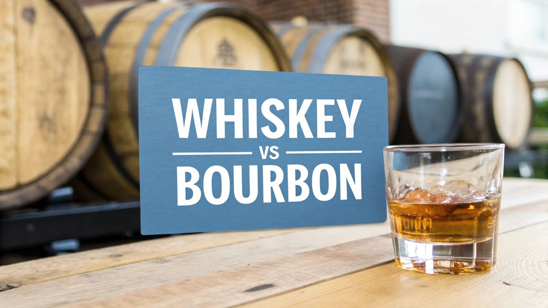 The Difference Between Whiskey And Bourbon Explained