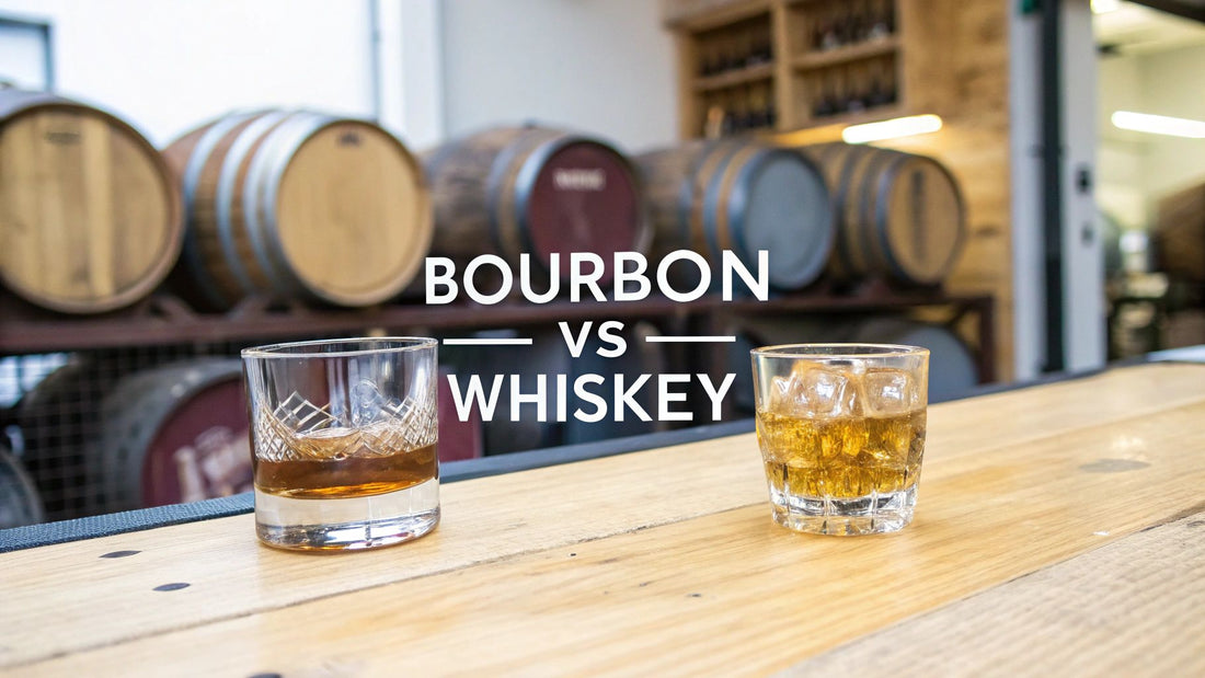 The Key Differences Between Bourbon and Whiskey Explained