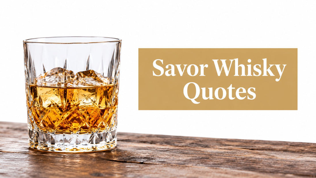8 Quotes About Whisky to Share and Savor
