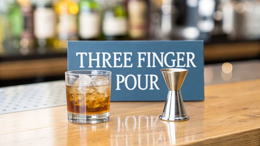 What Is Three Fingers of Whiskey and How Do You Pour It
