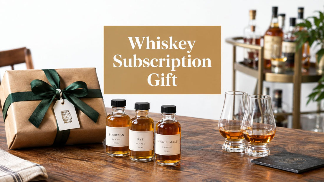Whiskey Subscription Gift How to Choose and Give It Well