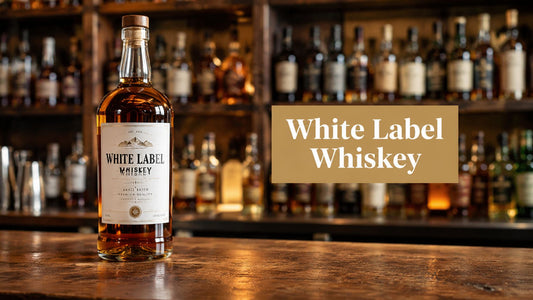 Whiskey with White Label Explained and How to Spot It