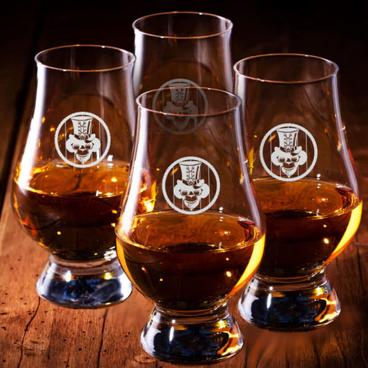 4 Blind Barrels Tasting Glasses Included