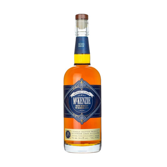 McKenzie Bottled-in-Bond Wheated Bourbon bottle on transparent background