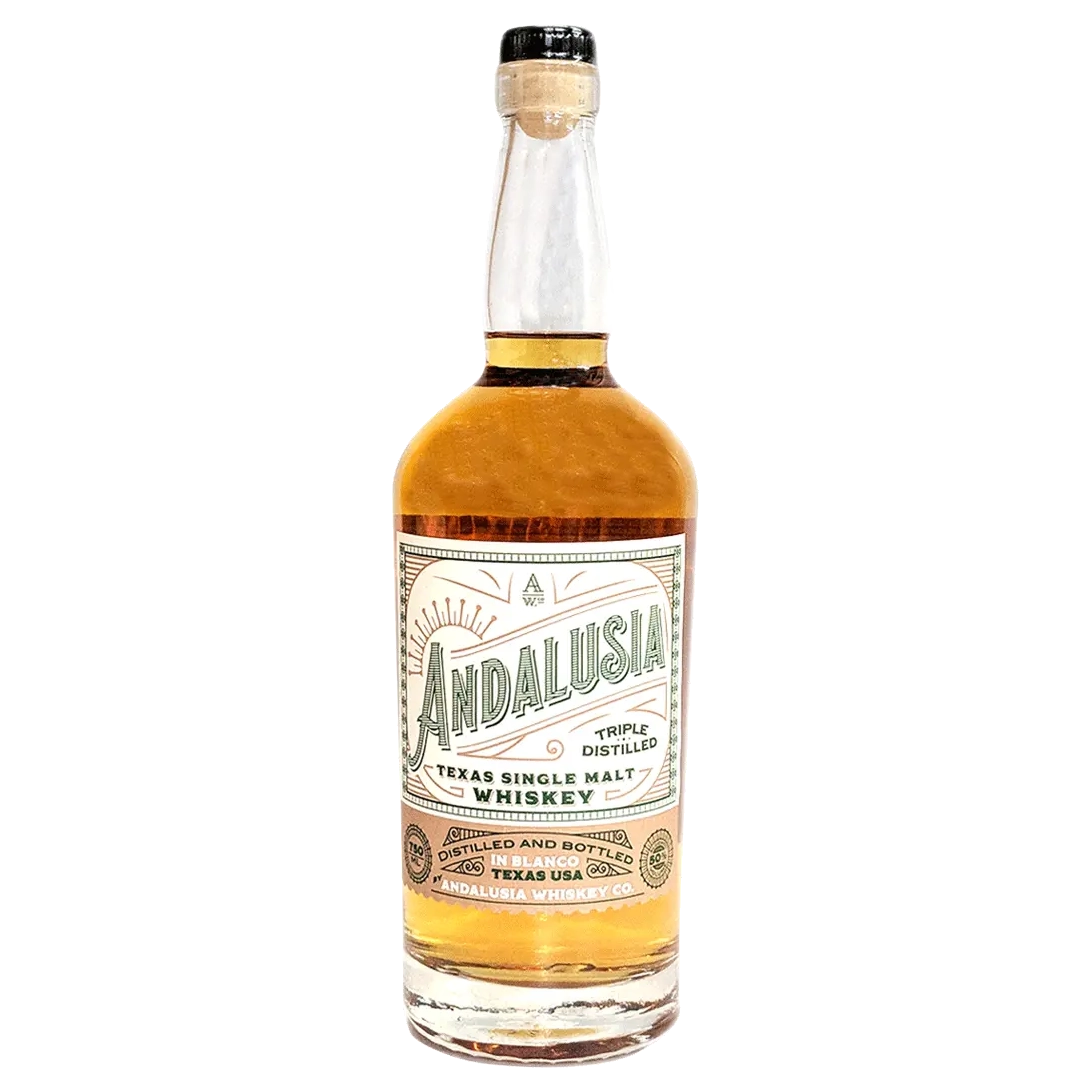 Andalusia Whiskey Co. Triple-Distilled Single Malt Whiskey