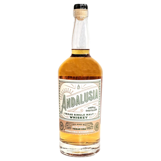 Andalusia Whiskey Co. Triple-Distilled Single Malt Whiskey