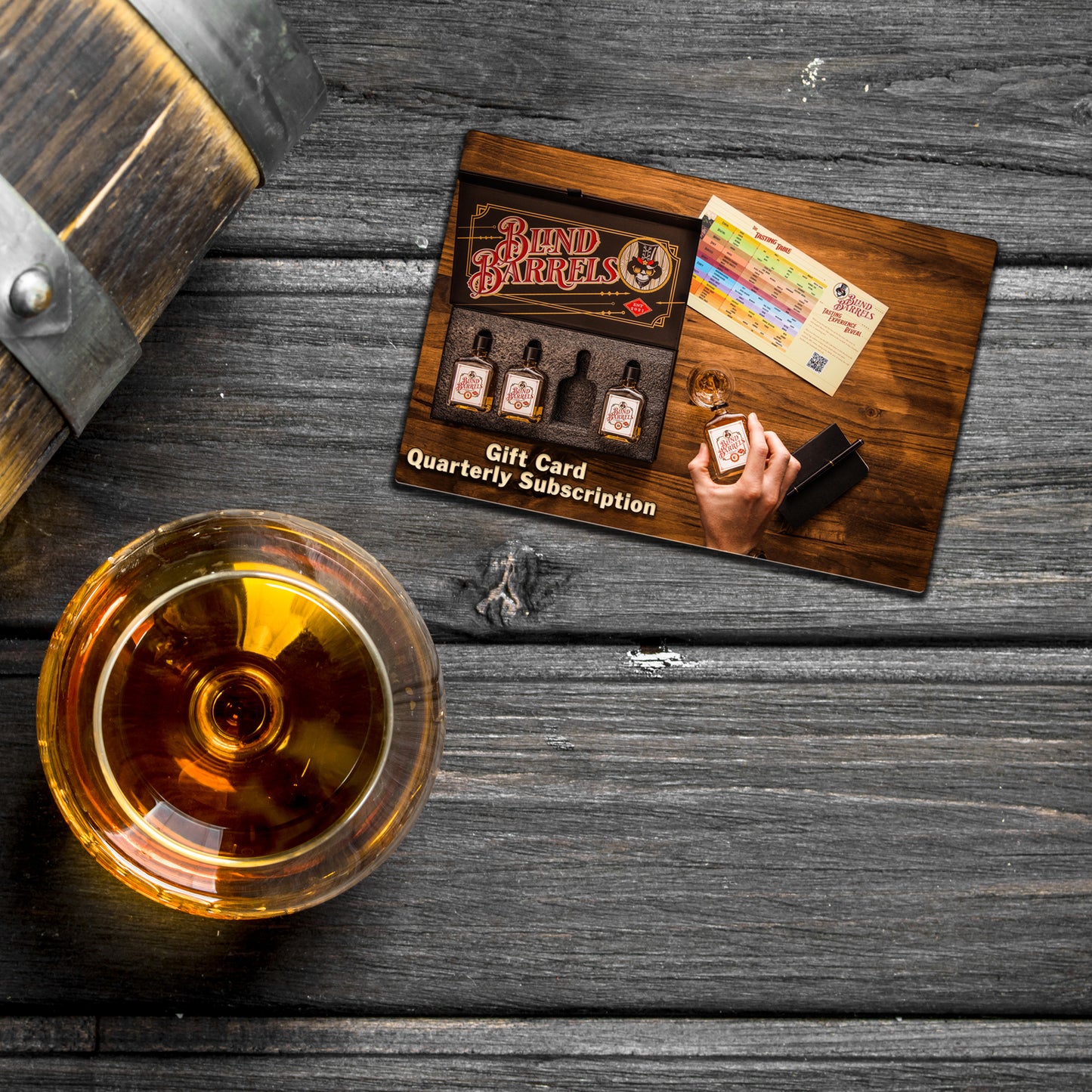 Blind Barrels Whiskey Subscription - Quarterly Gift Card
