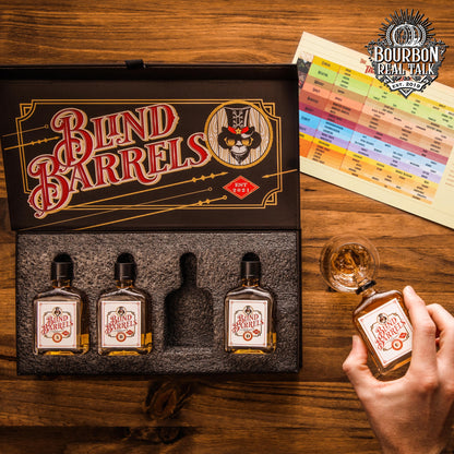 Blind Barrels x Bourbon Real Talk Collaboration Blind Tasting Kit