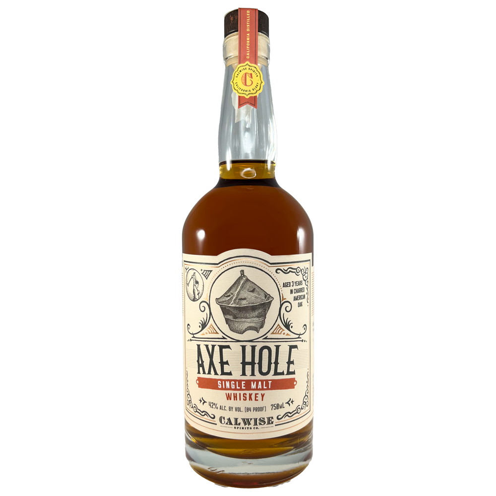 Calwise Spirits Co. Axe Hole Single Malt Whiskey