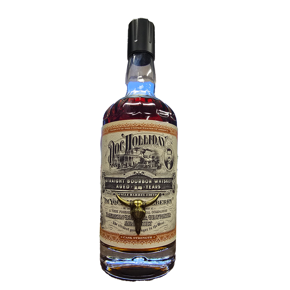 Doc Holliday 12 Year Bourbon - The Last of the Lost Barrels - 135 Proof Barrel