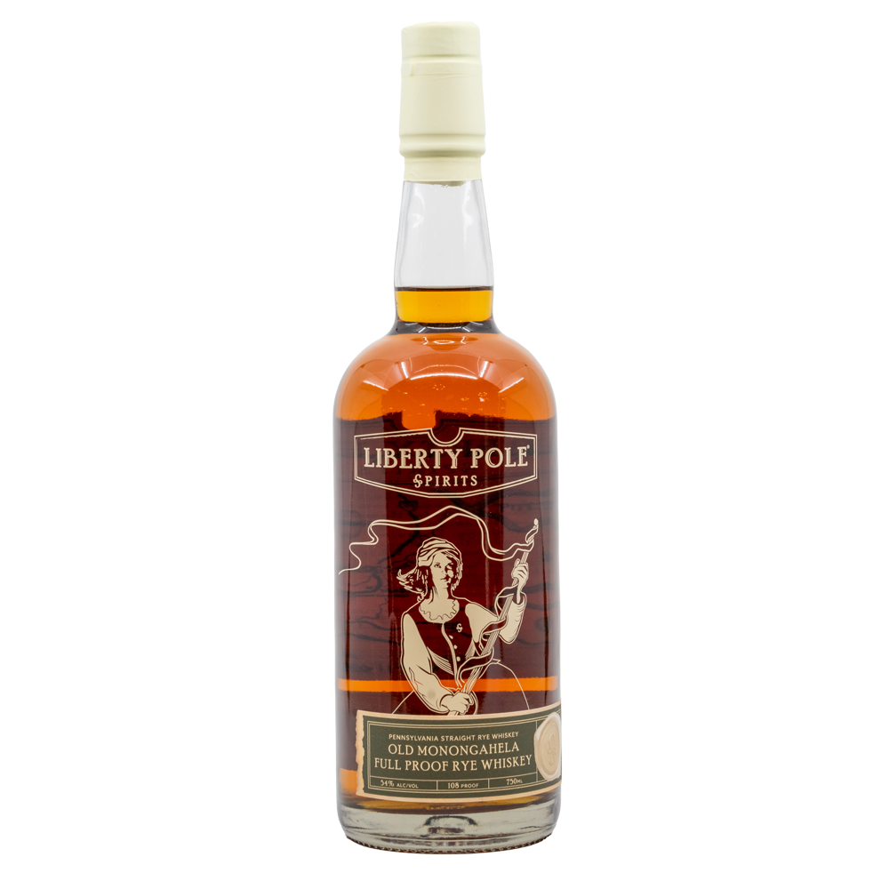 Liberty Pole Spirits Old Monongahela Full Proof Rye Whiskey