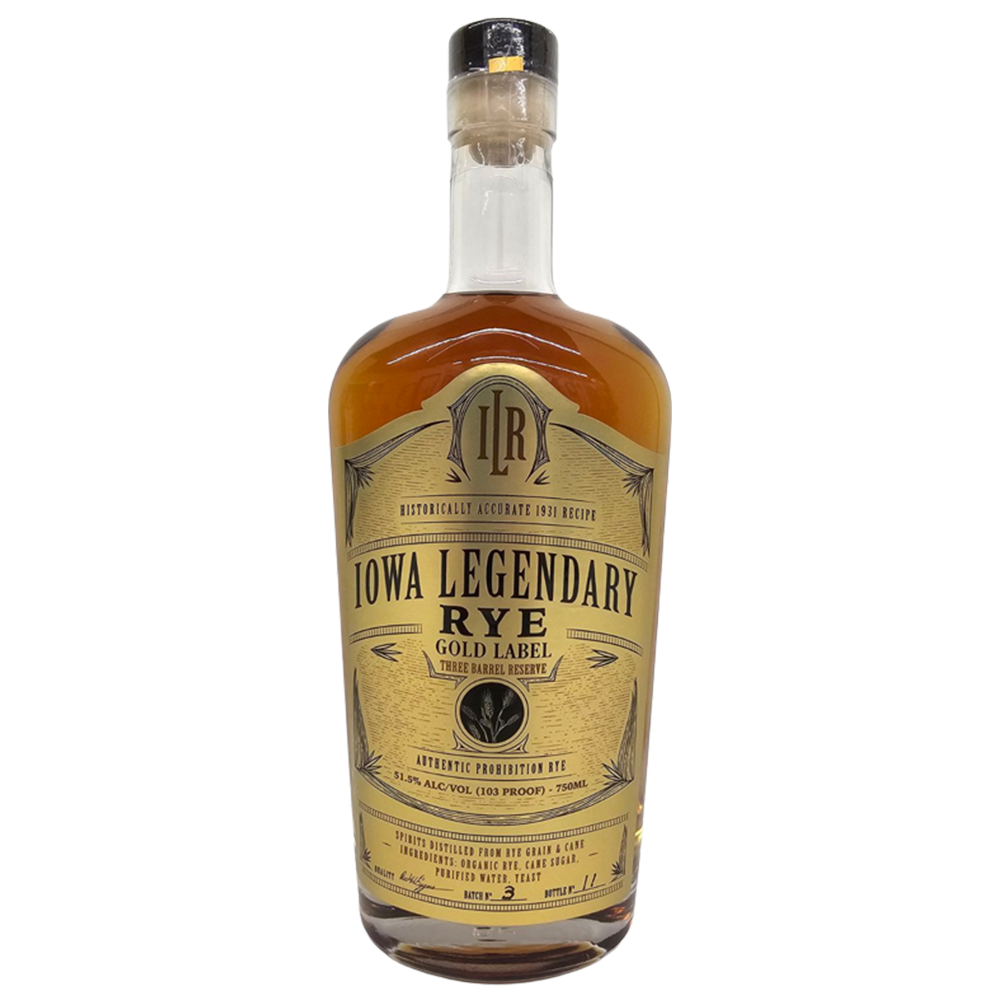 Iowa Legendary - Gold Label Rye