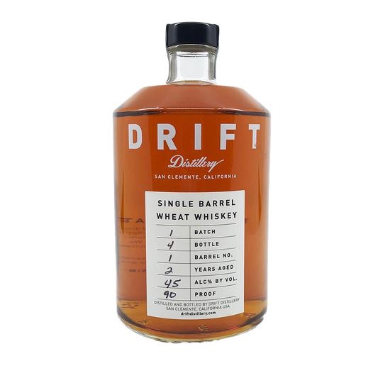 Drift Distillery - Single Barrel Wheat Whiskey