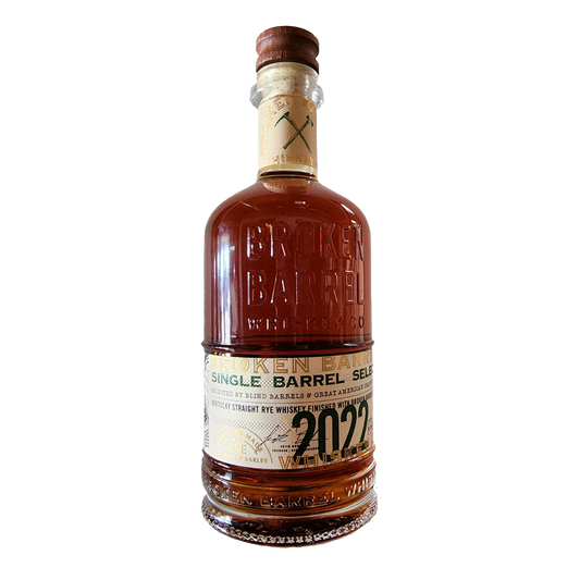 Broken Barrel - Barrel Pick Rye Whiskey