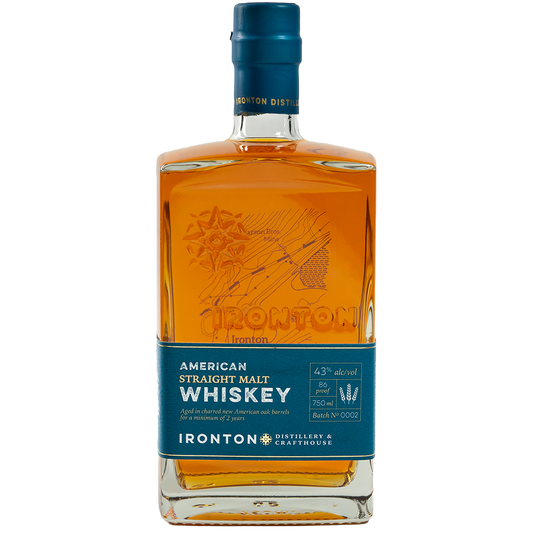 Ironton Distillery's American Straight Malt Whiskey