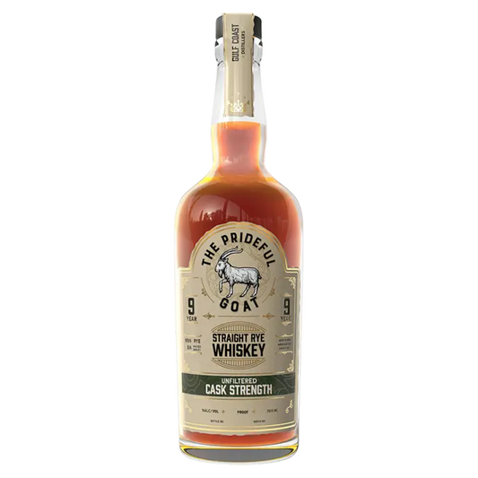 Cask Strength Straight Rye Whiskey - The Prideful Goat
