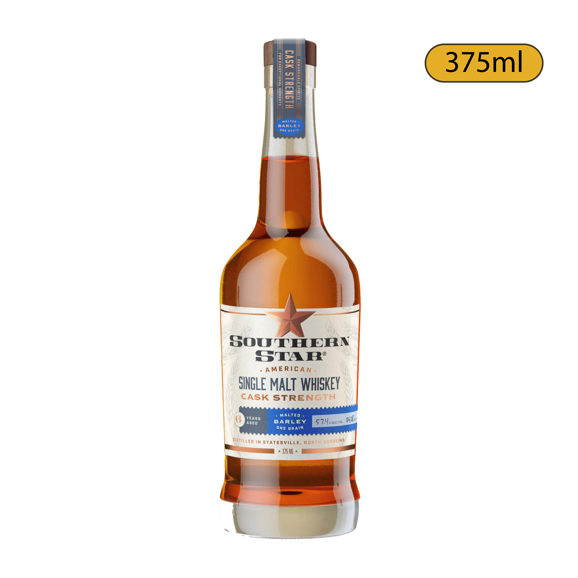 Southern Star American Single Malt Whiskey - Cask Strength (375ml)