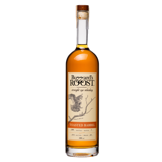 Buzzard’s Roost Whiskey's Toasted Barrel Straight Rye Whiskey