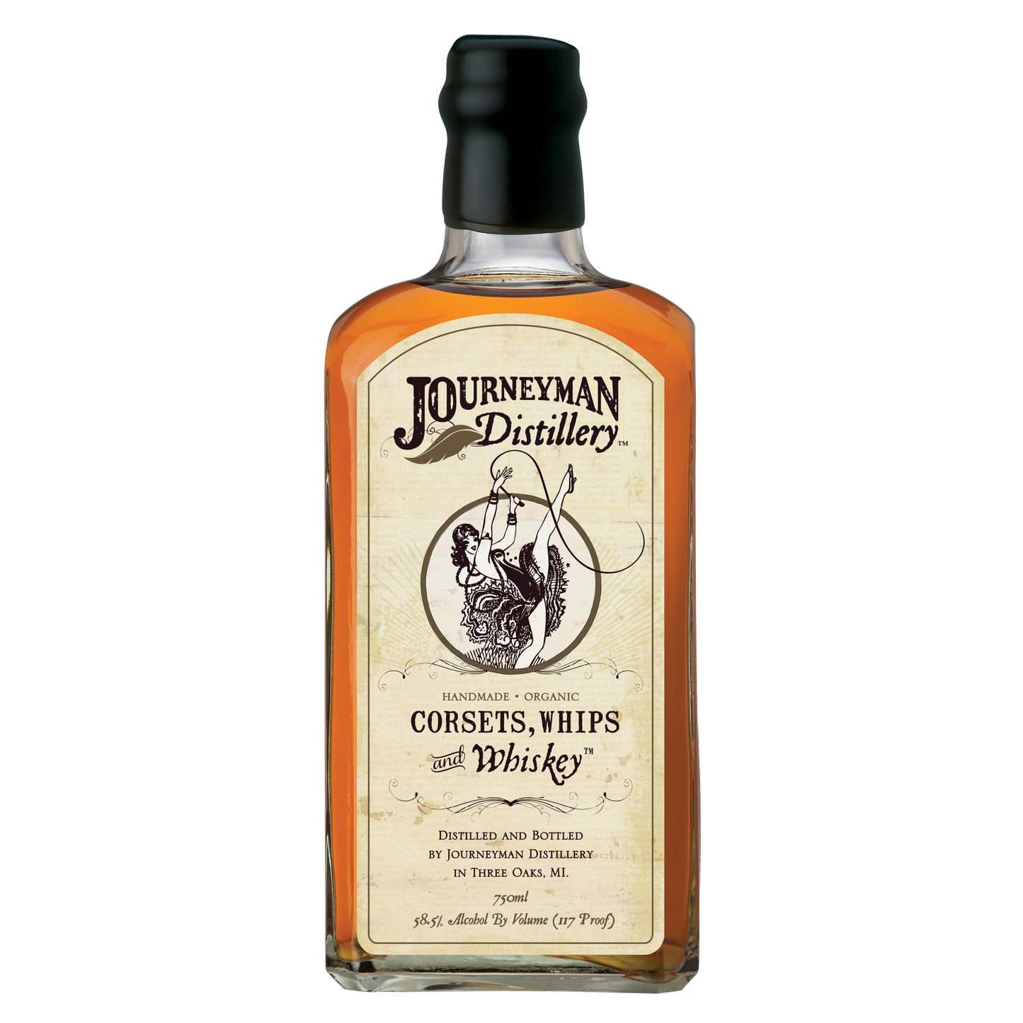 Journeyman - Corsets, Whips, and Whiskey Organic Wheat Whiskey
