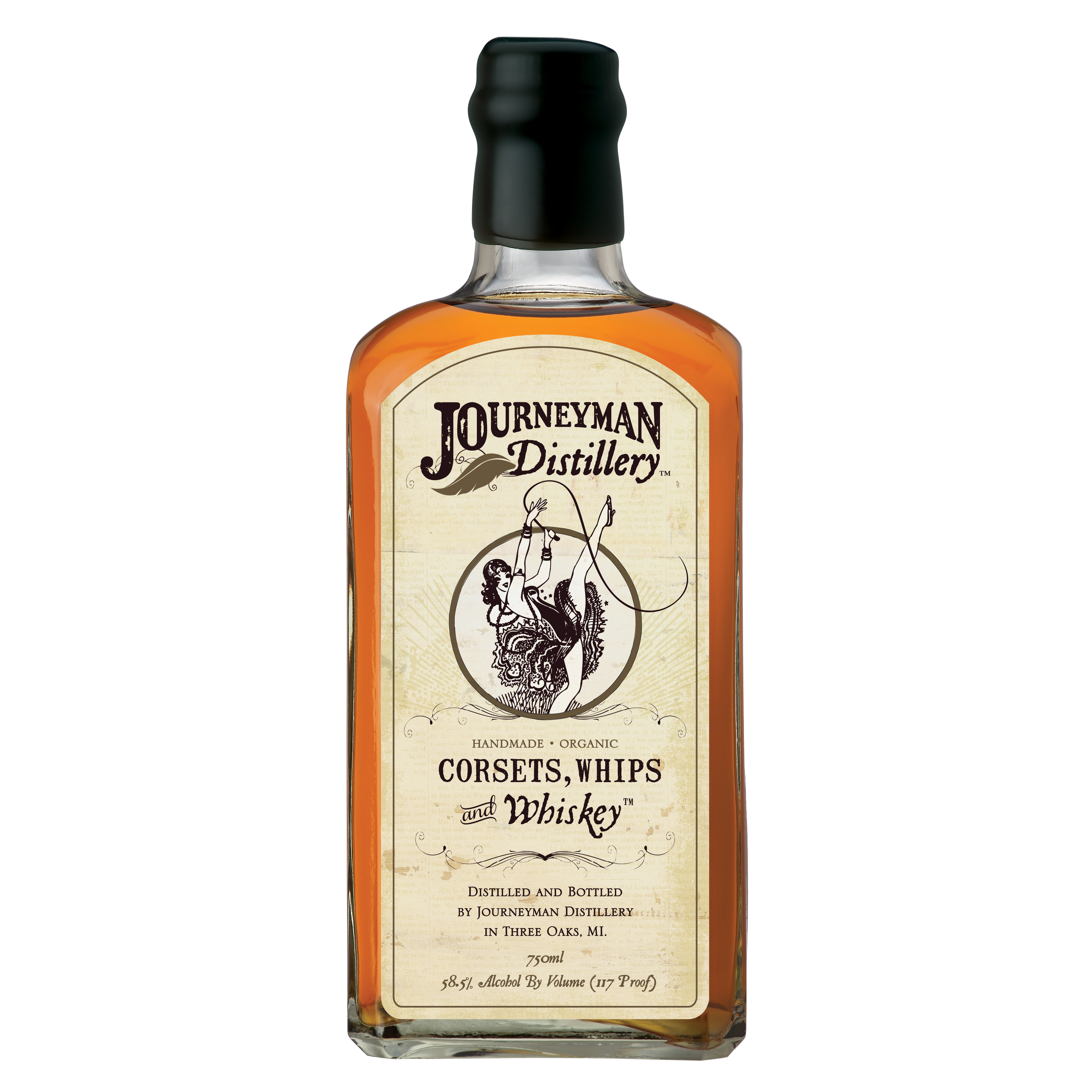 Corsets, Whips, and Whiskey Organic Wheat Whiskey