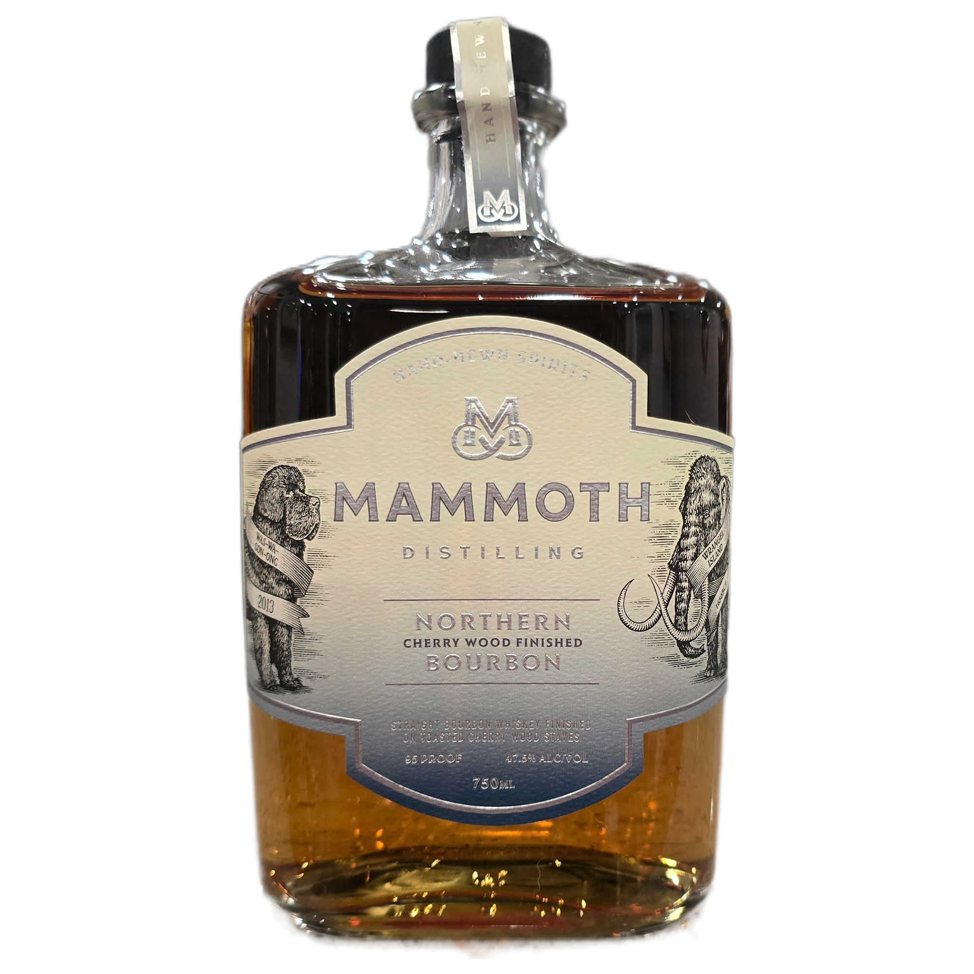 Mammoth Distilling Northern Bourbon - Straight Bourbon Whiskey finished on Toasted Cherry Wood Staves
