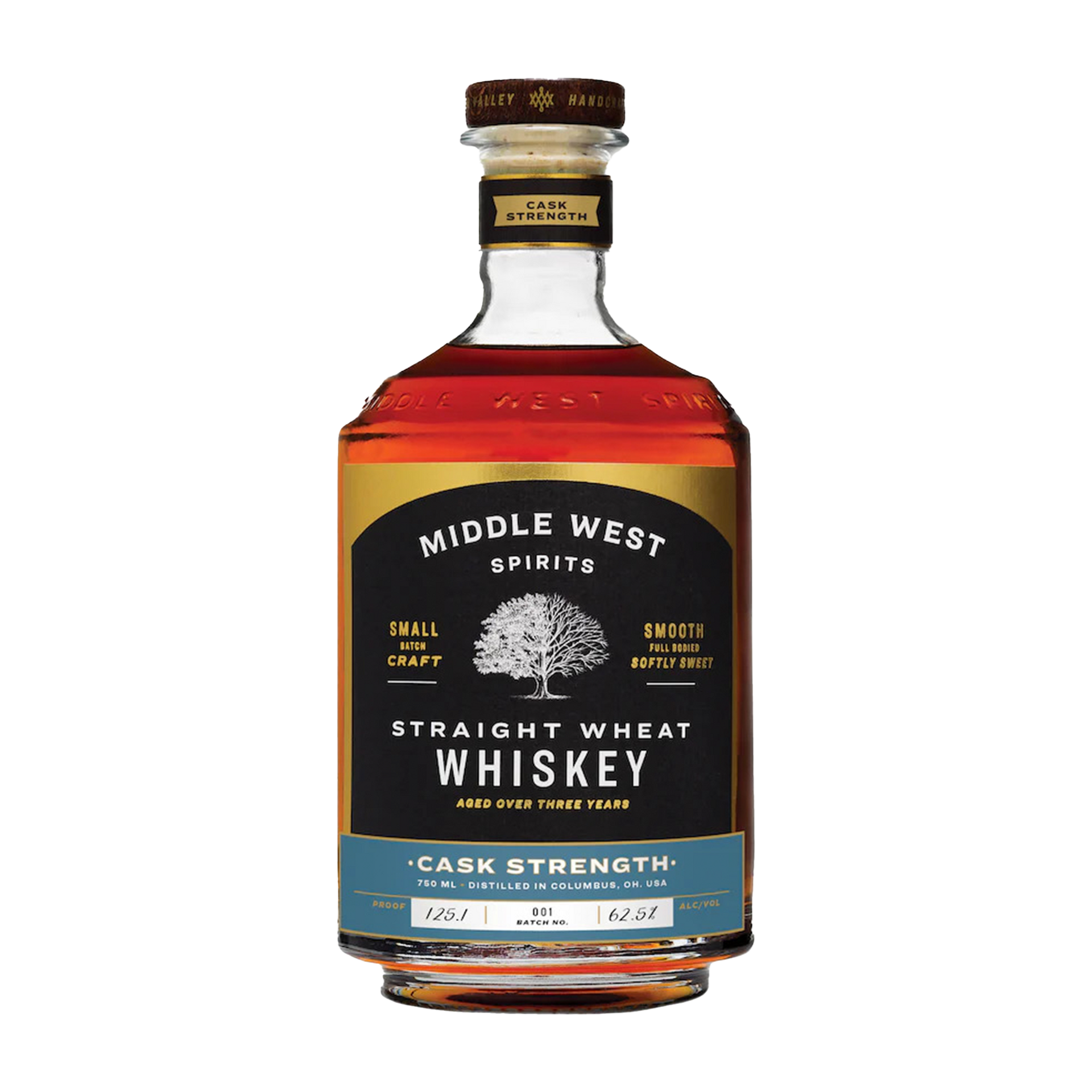Middle West Spirits Cask Strength Straight Wheat Whiskey – Blind