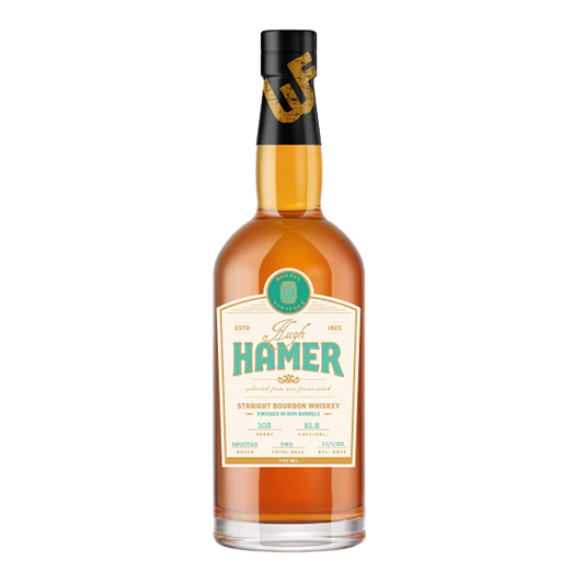 Hugh Hamer Straight Bourbon Whiskey Finished in Rum Barrels - West Fork Whiskey Co.