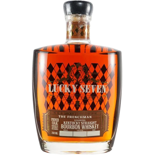 Lucky Seven The Frenchman bottle on transparent background